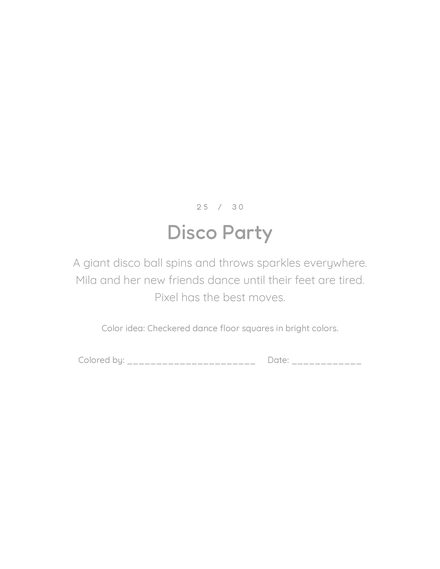 Story page: Disco Party